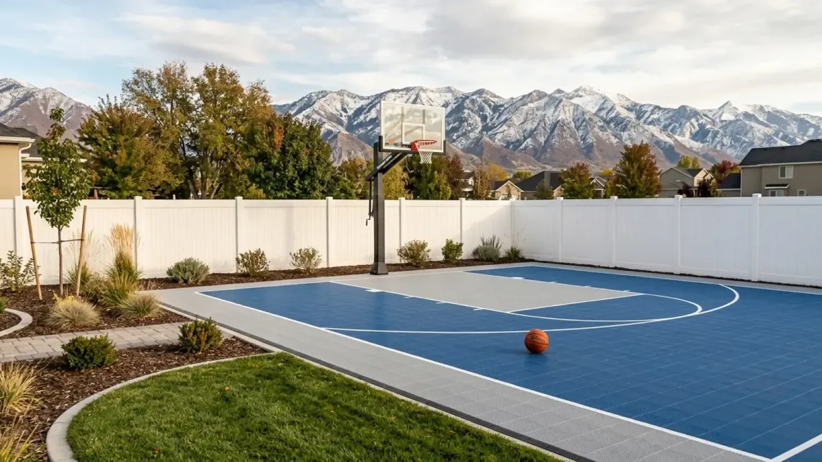 Backyard Basketball & Sport Court Cost in Utah