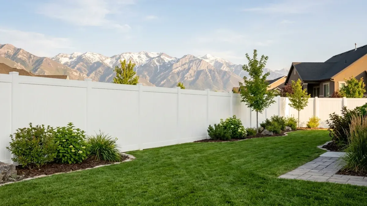 The Best Way to Clean a Vinyl Fence in Sandy, Utah (Without Damaging It)