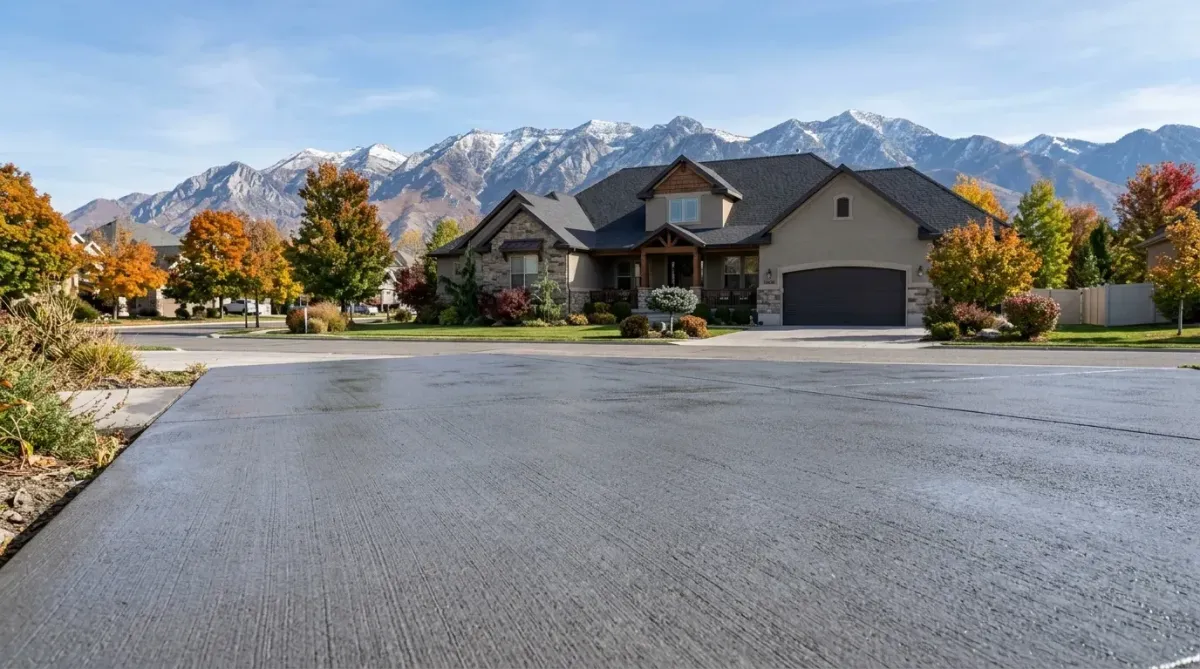 Should You Seal a Concrete Driveway in Utah?