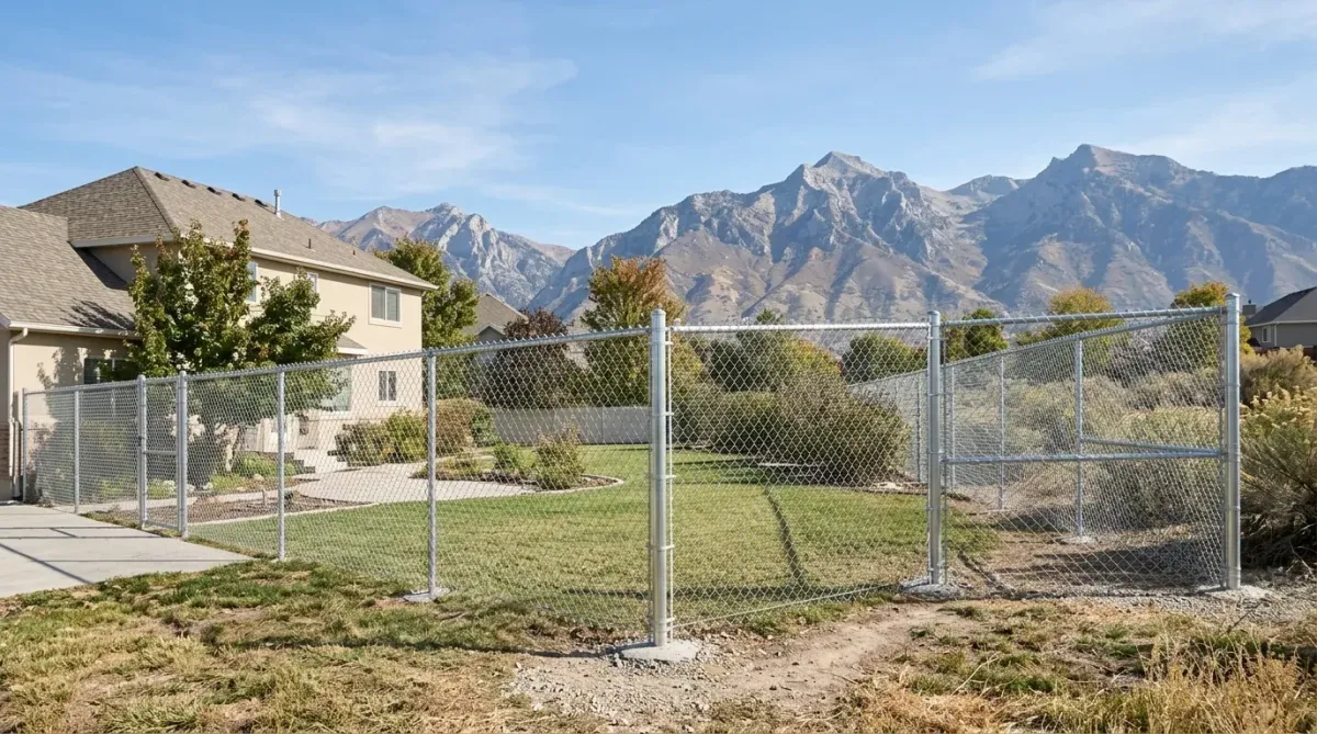 How Much Does a Chain Link Fence Cost in Utah? (2026 Guide)