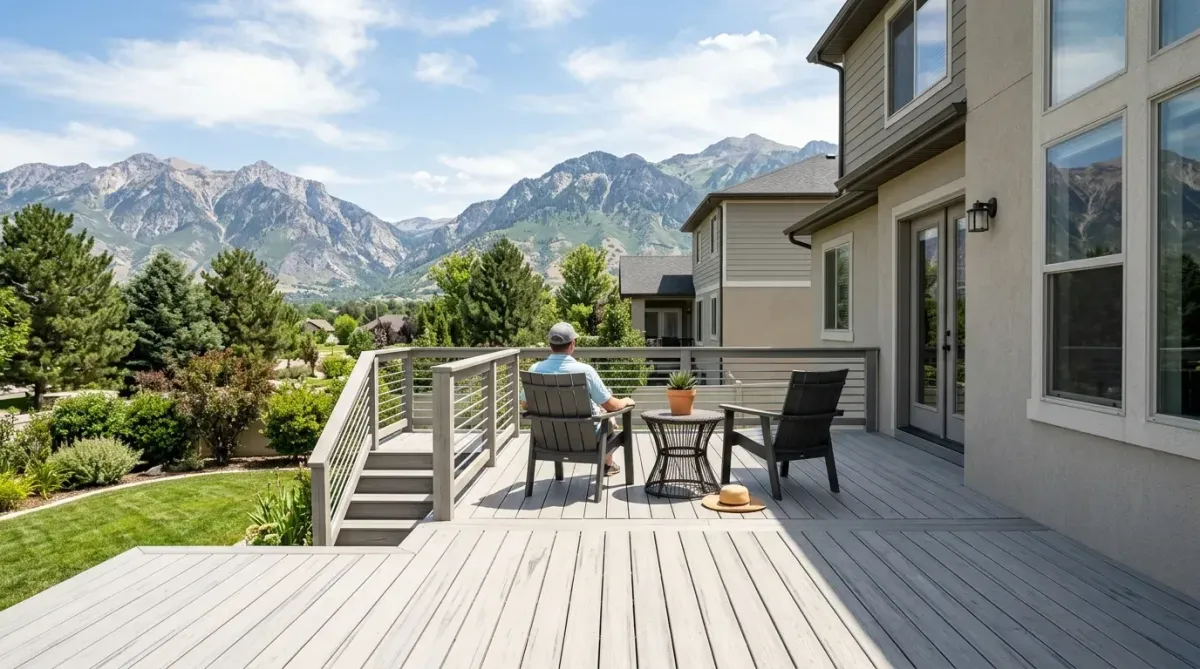 Does Composite Decking Get Too Hot in Utah?