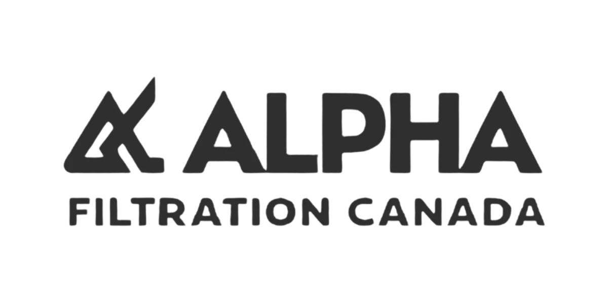 logo alpha filtration canada x agence ONE.