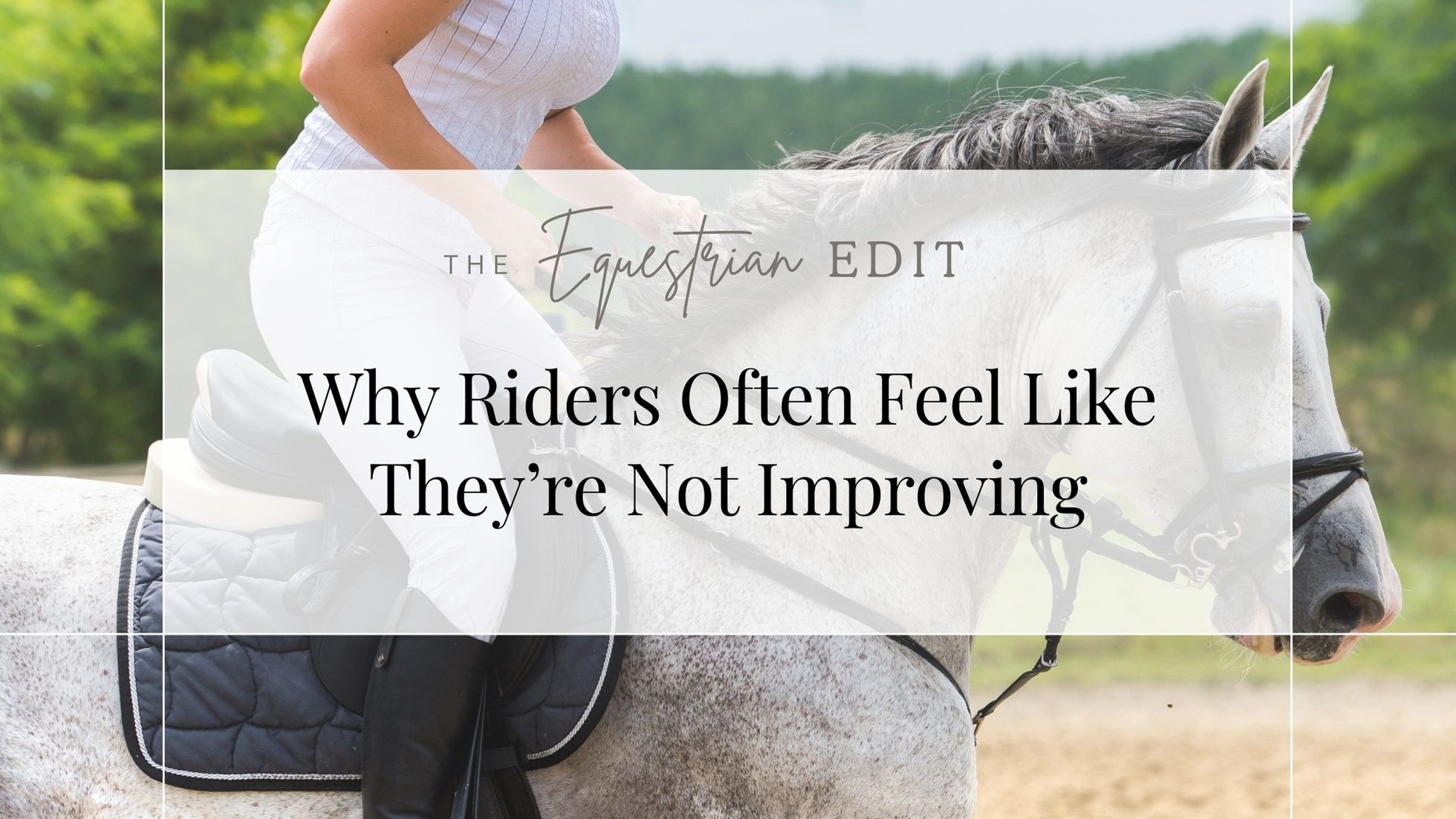 Why Riders Often Feel Like They’re Not Improving