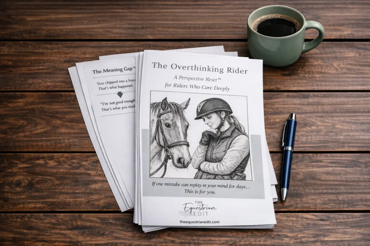 The Overthinking Rider Perspective Reset Guide