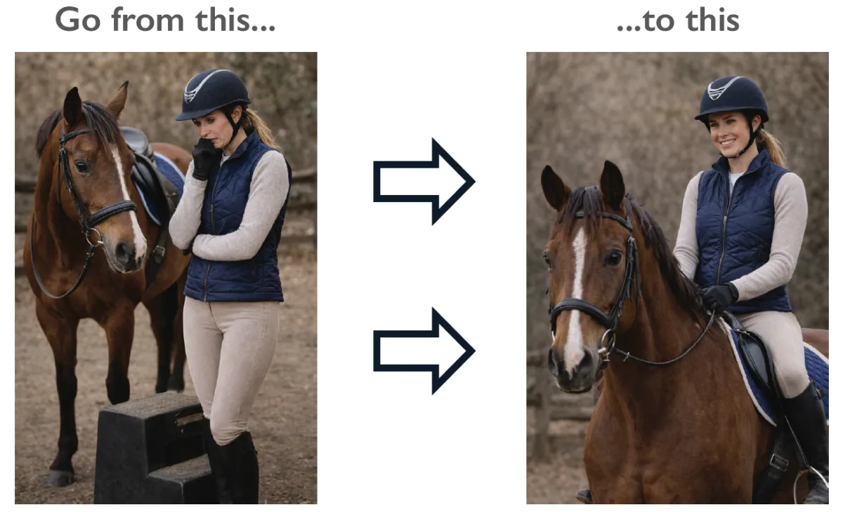 Transform your riding confidence