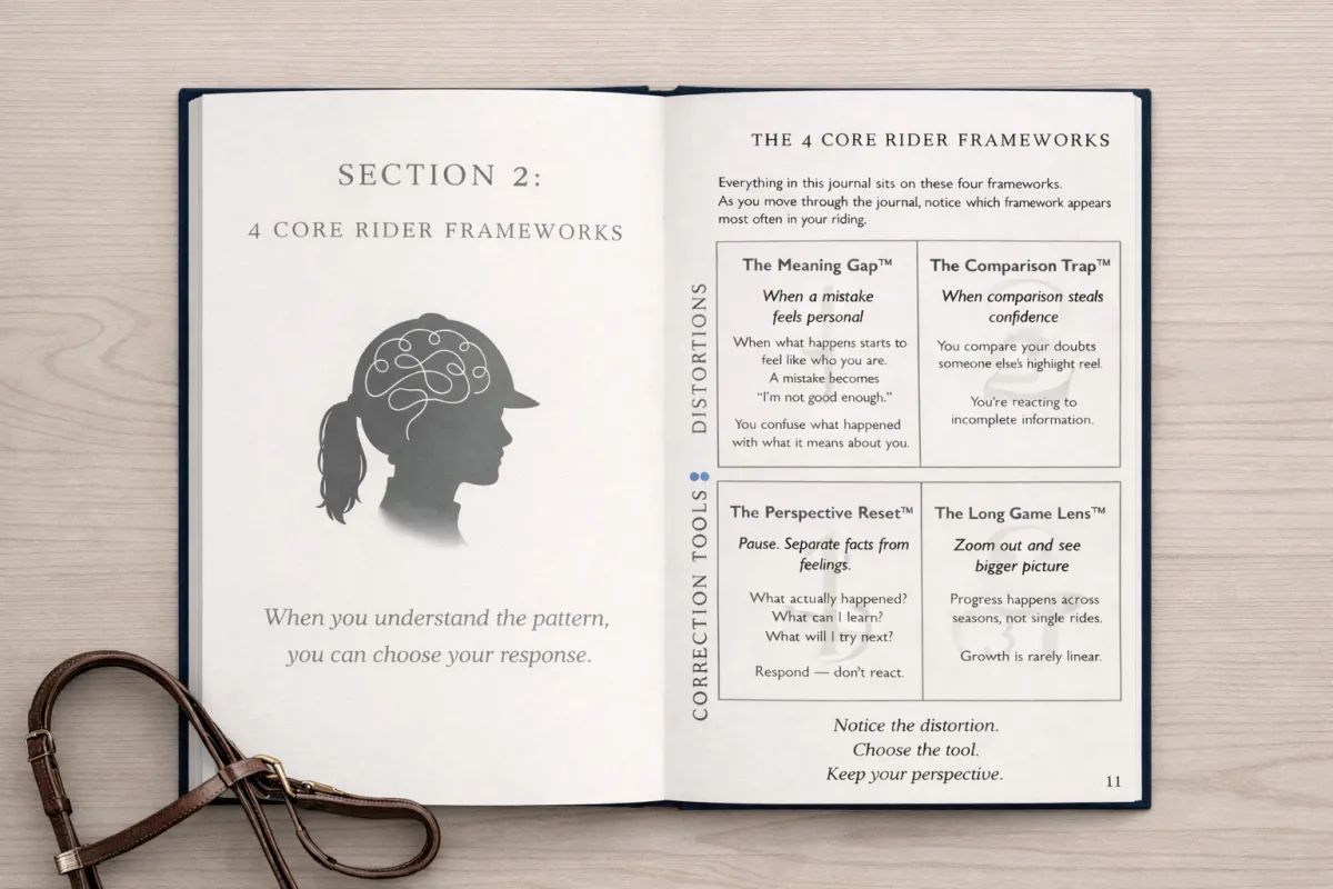 4 Core Rider Mindset Frameworks