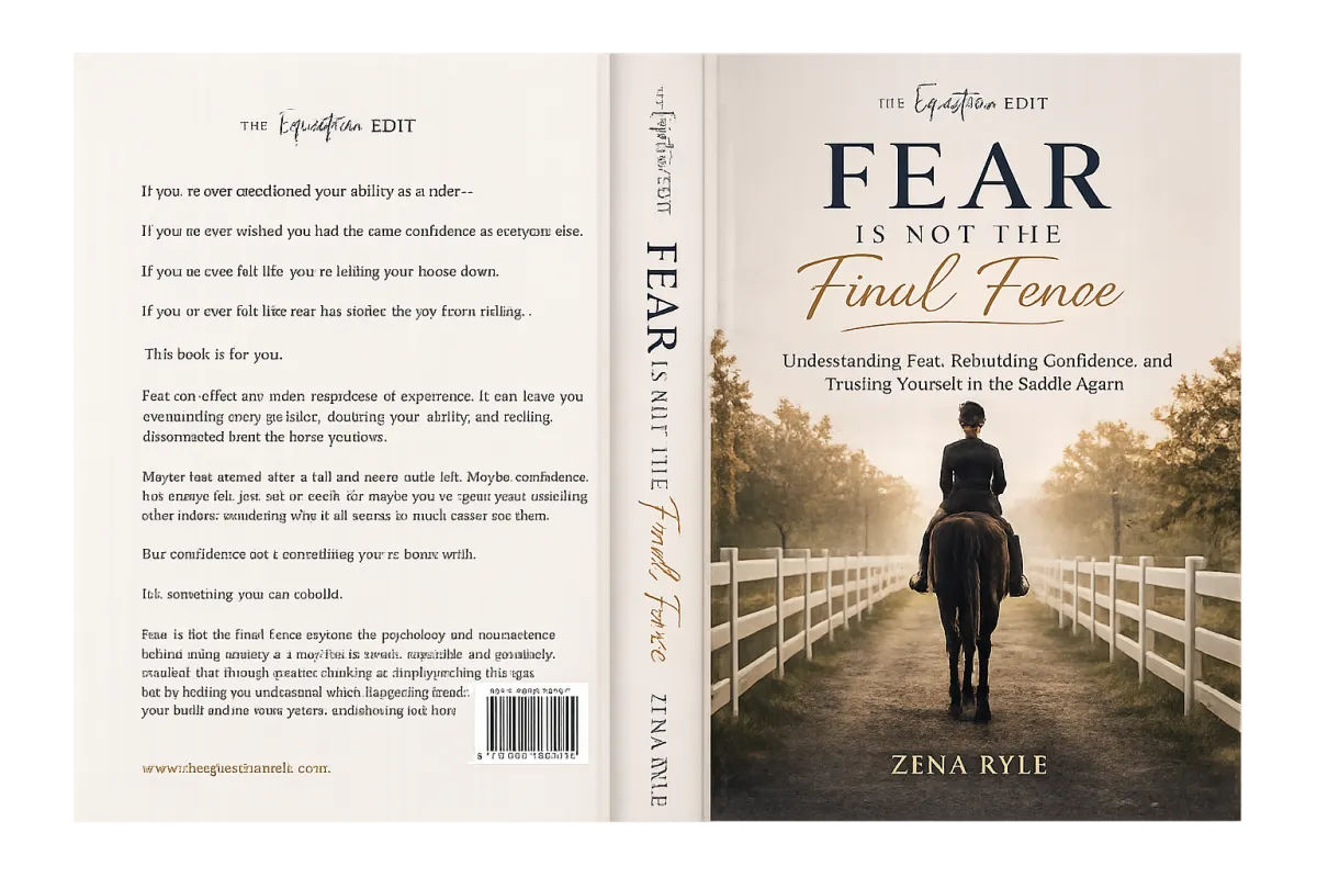 Book to help horse riders understand fear and rebuild confidence