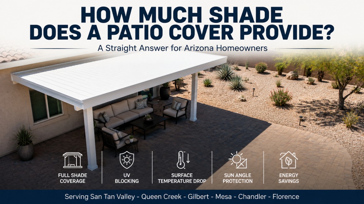 How Much Shade Does a Patio Cover Provide? | Arizona