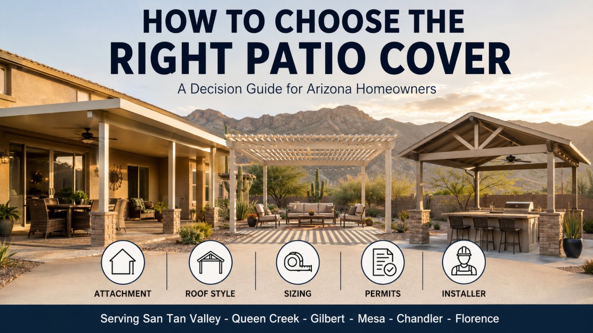 How to Choose the Right Patio Cover | Arizona Guide