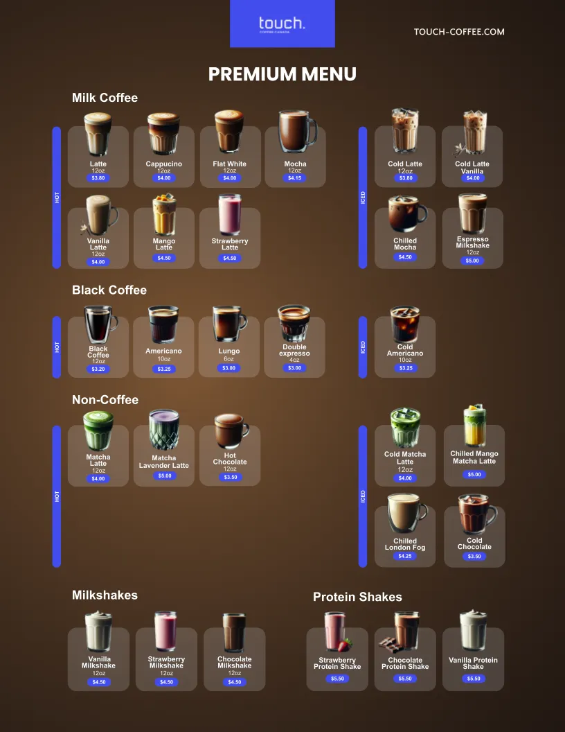 Sample Menu
