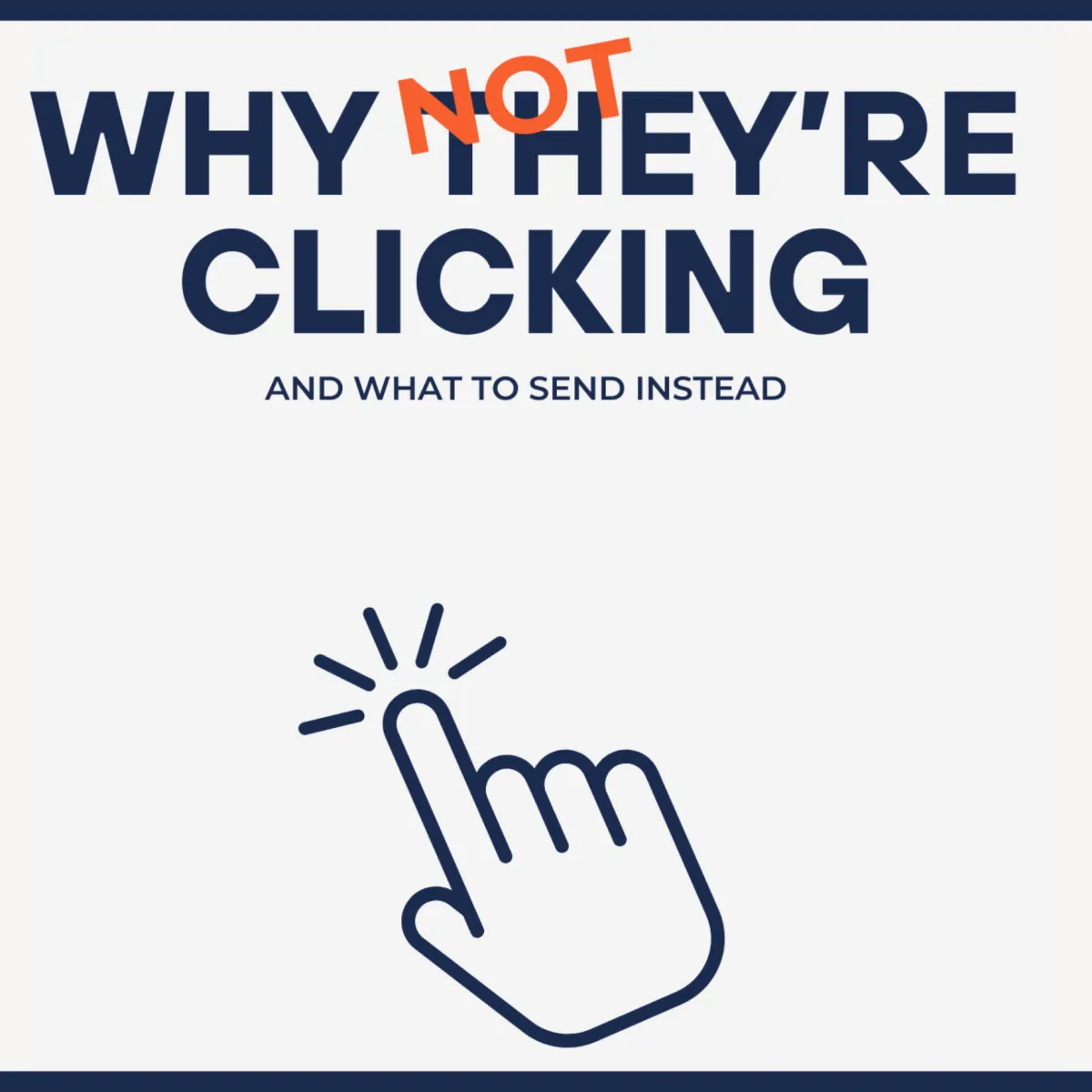 why their not clicking text