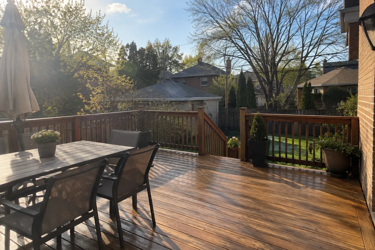 When Is the Best Time to Seal Your Deck in Chicago?