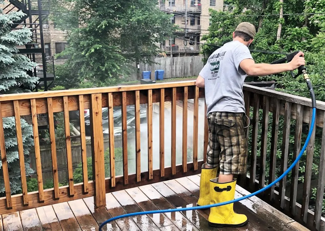 Chicago Deck Power Washing: When It Helps—and When It Can Damage Your Deck