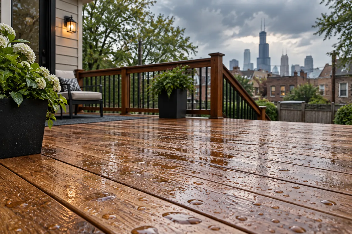 Deck Waterproofing in Chicago: Why It Matters More Than You Think