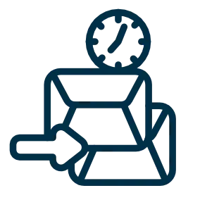 Icon representing shutters that meet Florida hurricane installation and wind load standards.