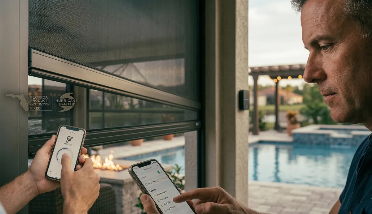 Smart Home, Smart Outdoors: Automating Your Motorized Screens with Alexa, Google, and Somfy