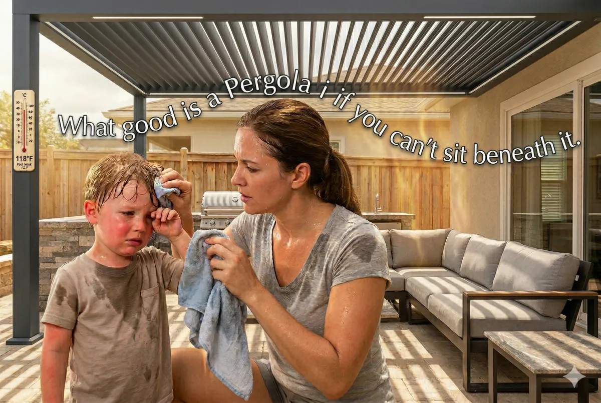 How to Make Your Pergola Comfortable on the Hottest Days