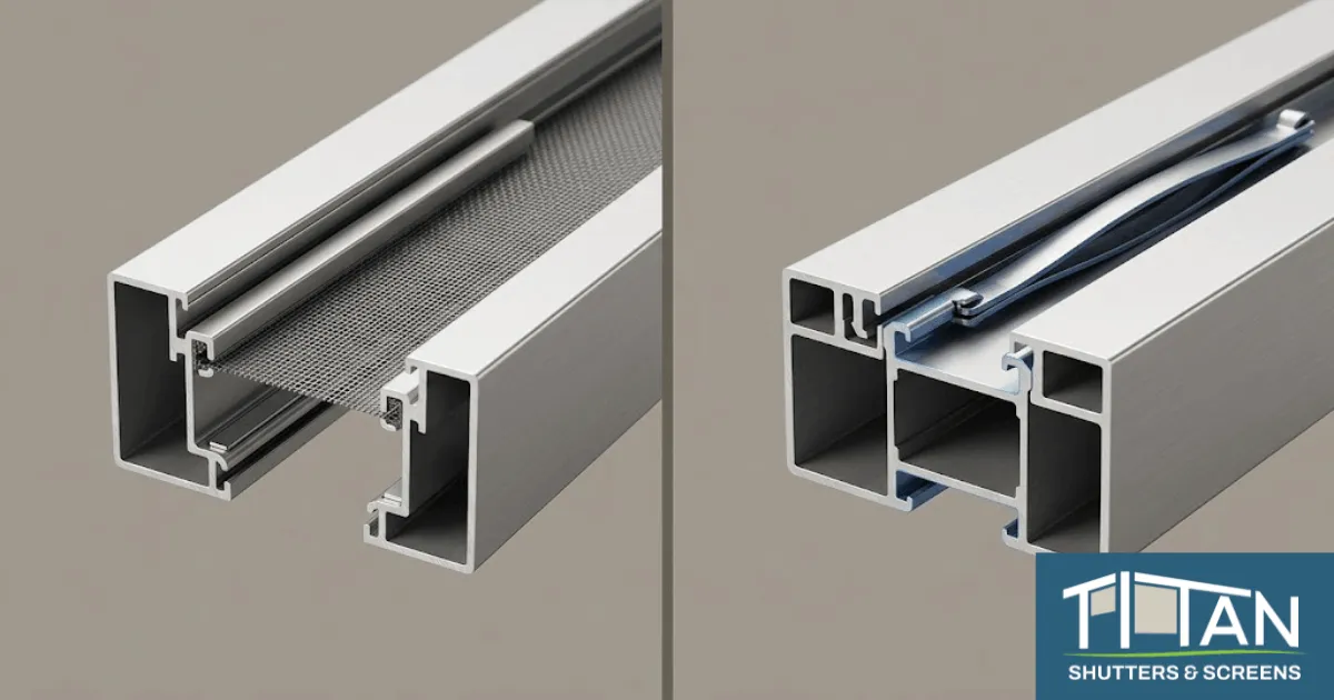 Magnet Track vs Spring Track Hurricane Screens | Comparison