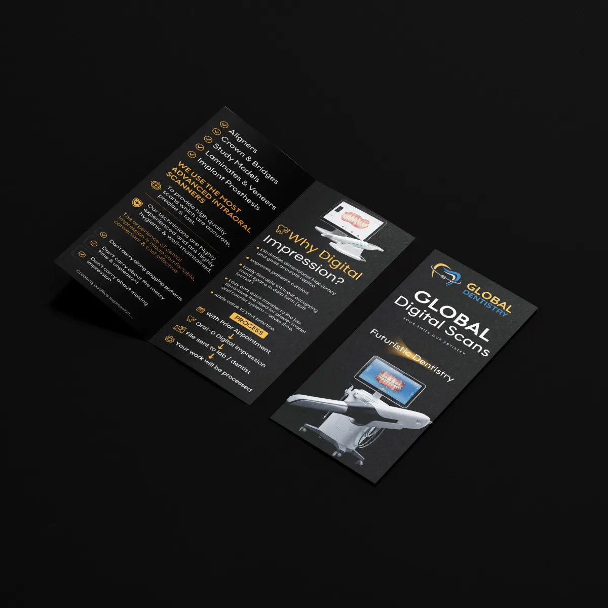 Premium visiting card print sample