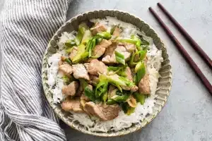 Cilantro Pork Stir Fry Thyroid Autoimmune Meal Plan