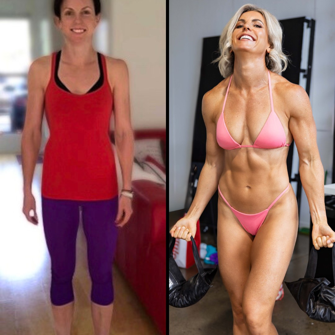 Kitty Blomfield before and after