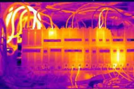 Electrical panel installation with connected wiring in a residential setting, showcasing safety and efficiency for modern electrical systems.