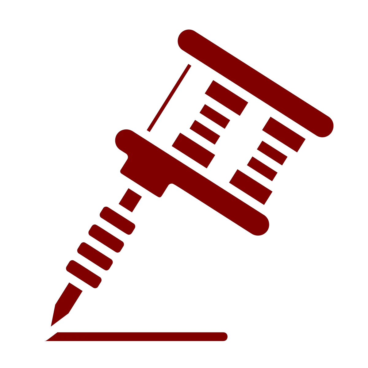 icon of pedestrian entering a tattoo shop doorway