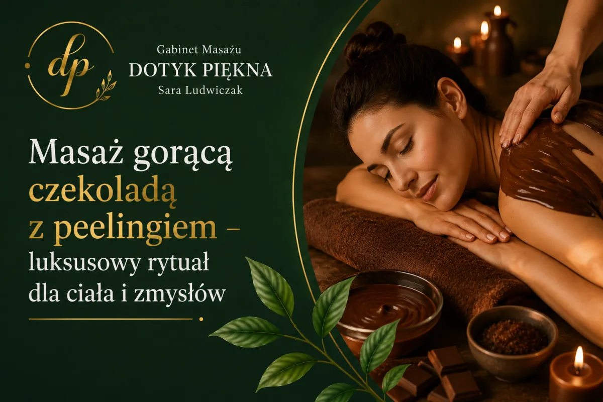 Masaż gorącą czekoladą z peelingiem - luksusowy rytuał dla ciała i zmysłów