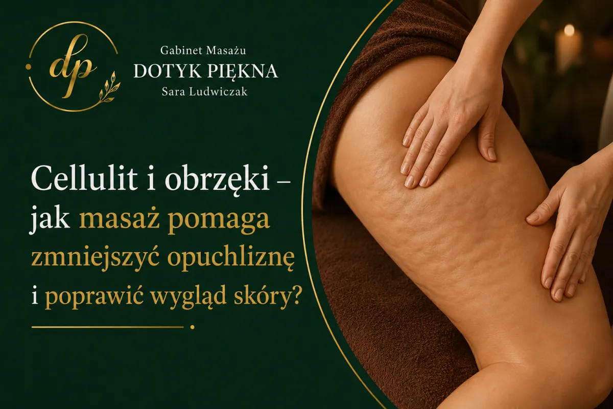 Cellulit i obrzęki - jak masaż wspiera drenaż limfatyczny?