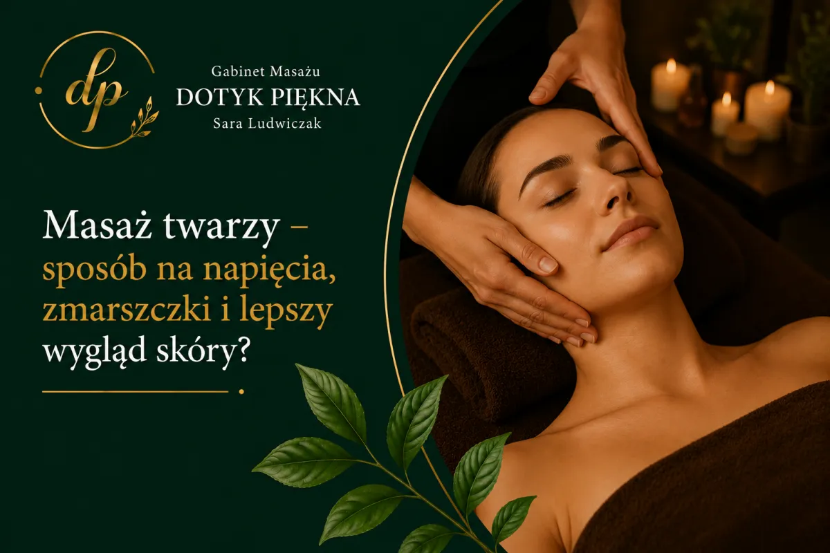 Masaż twarzy - sposób na napięcia, zmarszczki i lepszy wygląd skóry