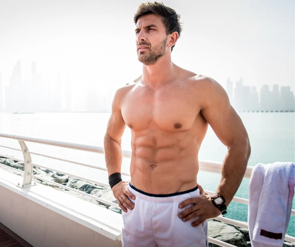 person arranging barbell plate