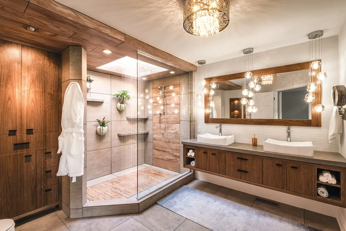 Luxury bathroom renovation Mobile, AL