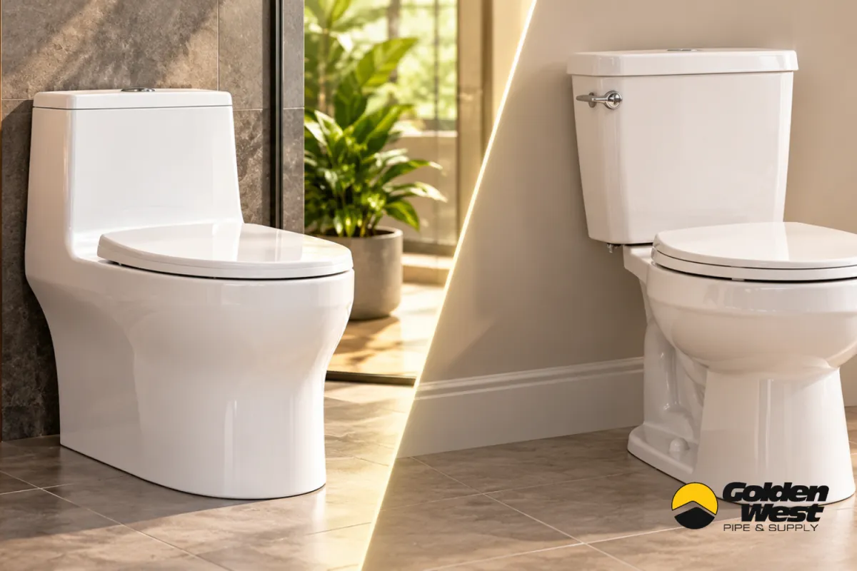 One-piece vs Two-piece Toilets: Differences for Installation, Cleaning and Replacement