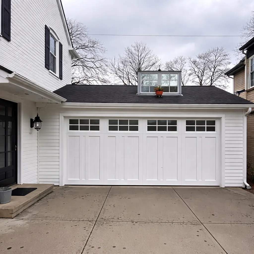 Garage door installation in the Midwest
