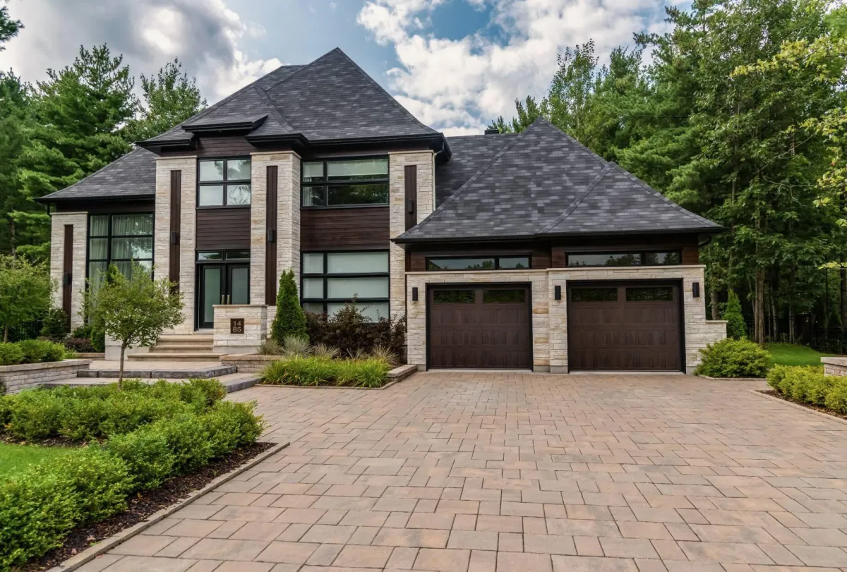 Garage door installation in the Midwest