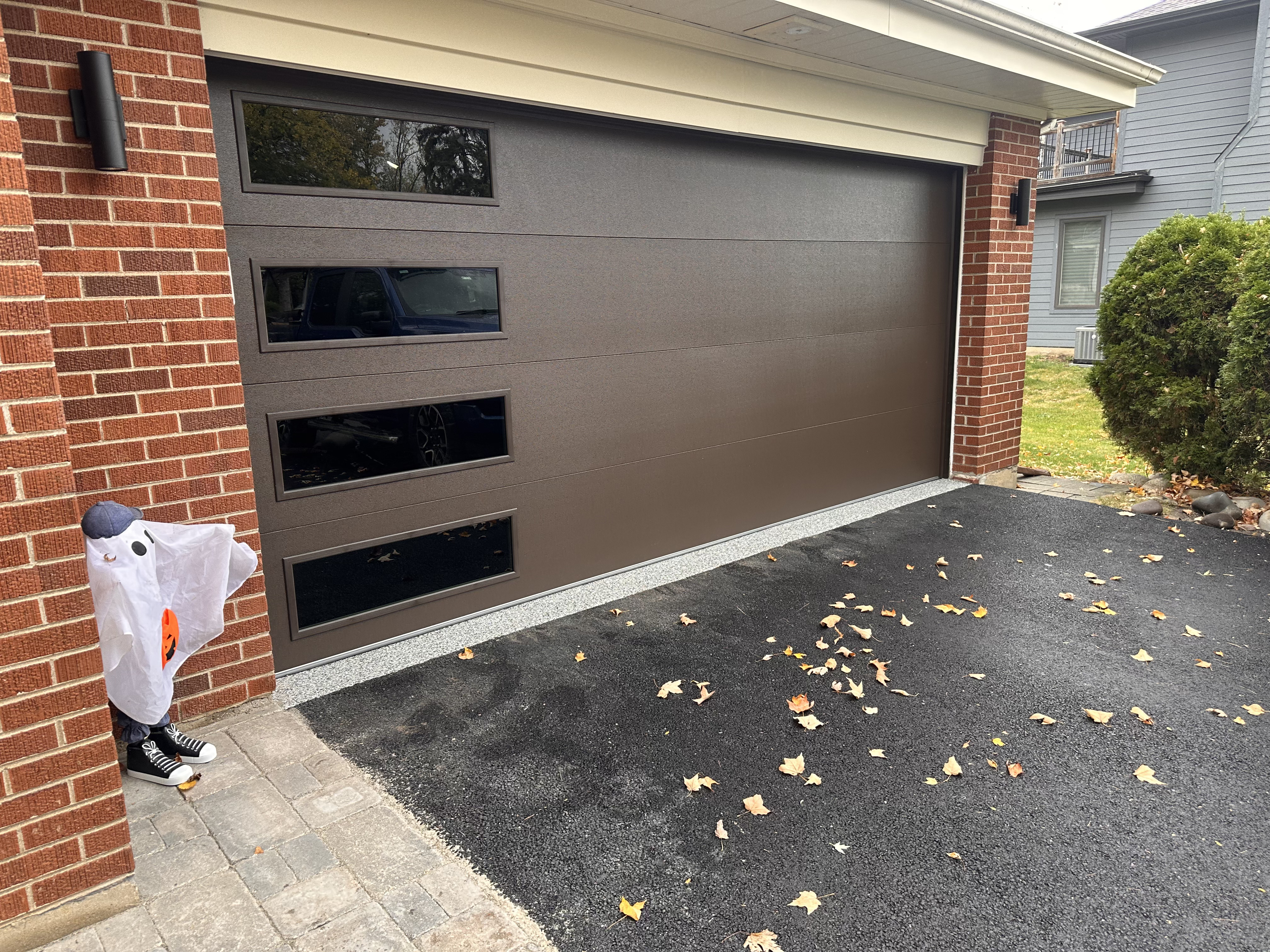 Garage door installation in the Midwest