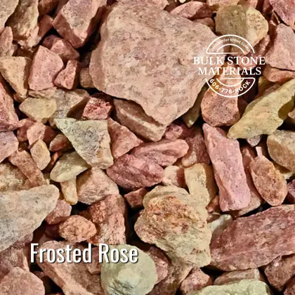 Frosted Rose landscape stone for commercial buyers