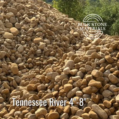 Tennessee River 4 inch to 8 inch river rock