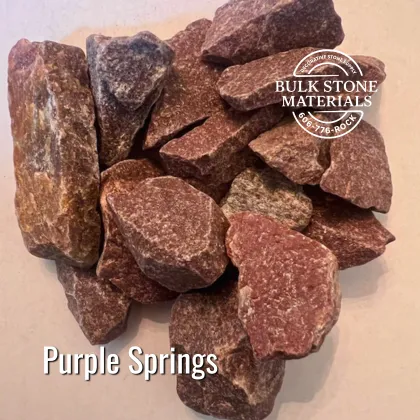 Purple Springs decorative landscape stone