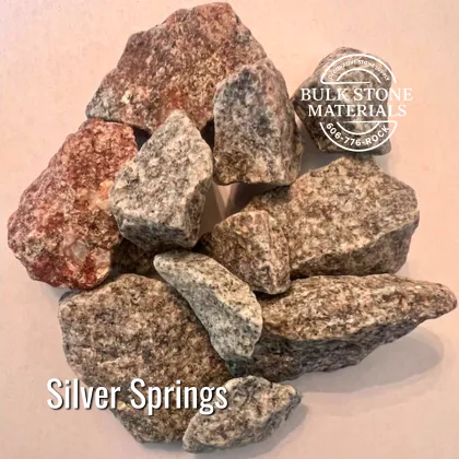 Silver Springs decorative landscape stone