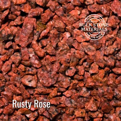 Rusty Rose decorative landscape stone
