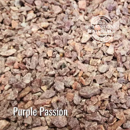 Purple Passion decorative landscape stone