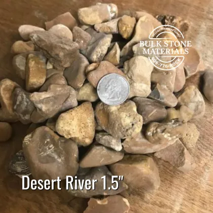 Desert River 1.5 inch landscape stone