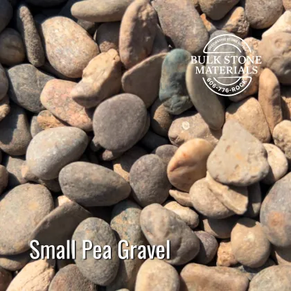 Small Pea Gravel for landscape projects