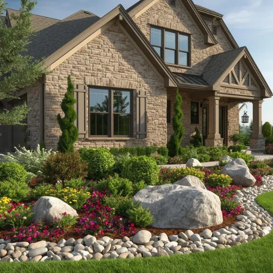 Bulk decorative stone for nurseries and garden centers