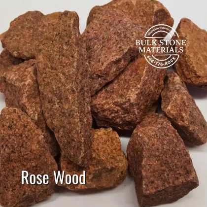Rose Wood decorative landscape stone