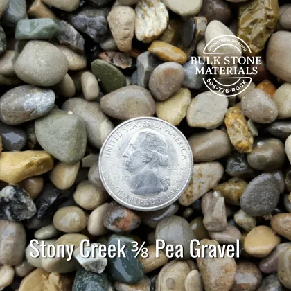 Stony Creek 3/8 pea gravel