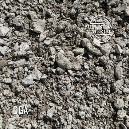 DGA dense grade aggregate for compactable base material
