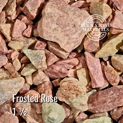 Frosted Rose landscape stone for commercial buyers