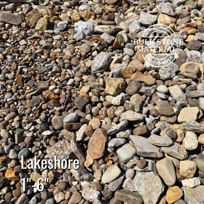 Lakeshore river rock landscape stone